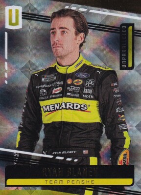 Panini 2020 Chronicles Ryan Blaney #14 60/99 Unparalleled Diamond Parallel Card
