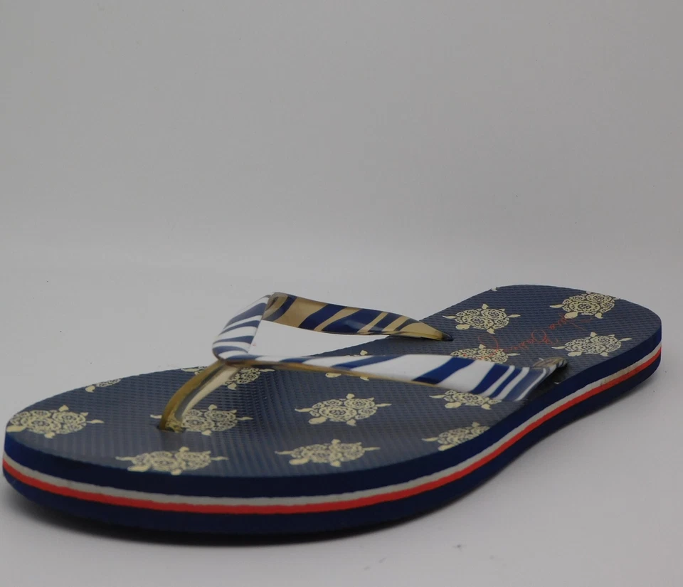 Vera Bradley Designer Footwear  Women Themed Flip Flop Sandals Slip On Size 10 - Image 2 of 4