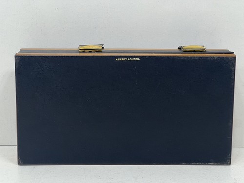 Unusual antique Edwardian Asprey and Peter clock travelling organiser - Picture 7 of 16