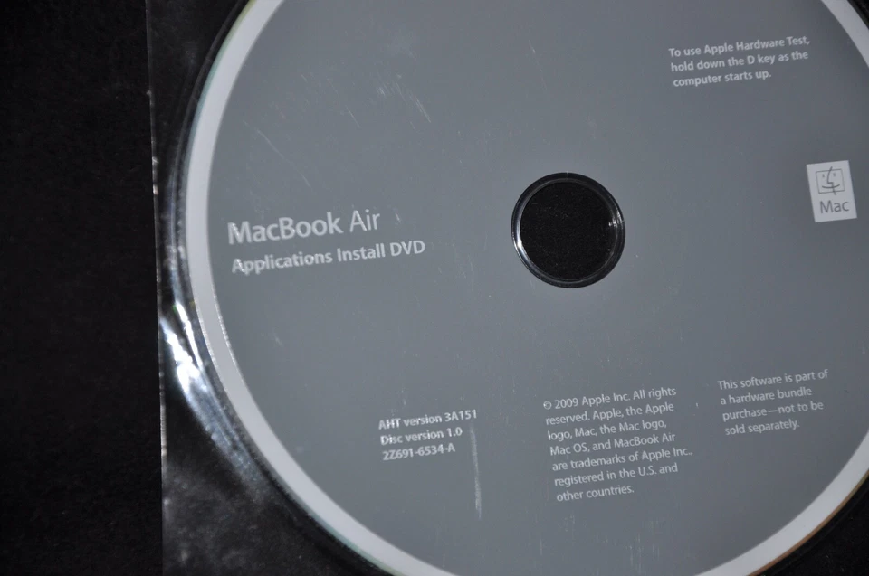 MacBook AIR NEW original DVD not burnt OS X 10.6 Snow Leopard Application DVD - Image 2 of 4
