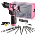 WORKPRO 8V Cordless Power Drill Set Drill Driver 2.0Ah Electric Screwdriver Kits