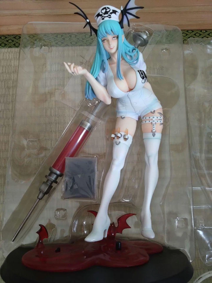 Capcom Figure Builder Creators Model Morrigan Aensland Nurse Ver. Figure JP - Image 4 of 4