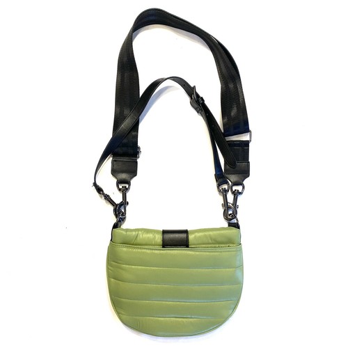 THINK ROYLN Womens Fortune Puffer Crossbody Bag Olive Green (MSRP $144) - Picture 3 of 4