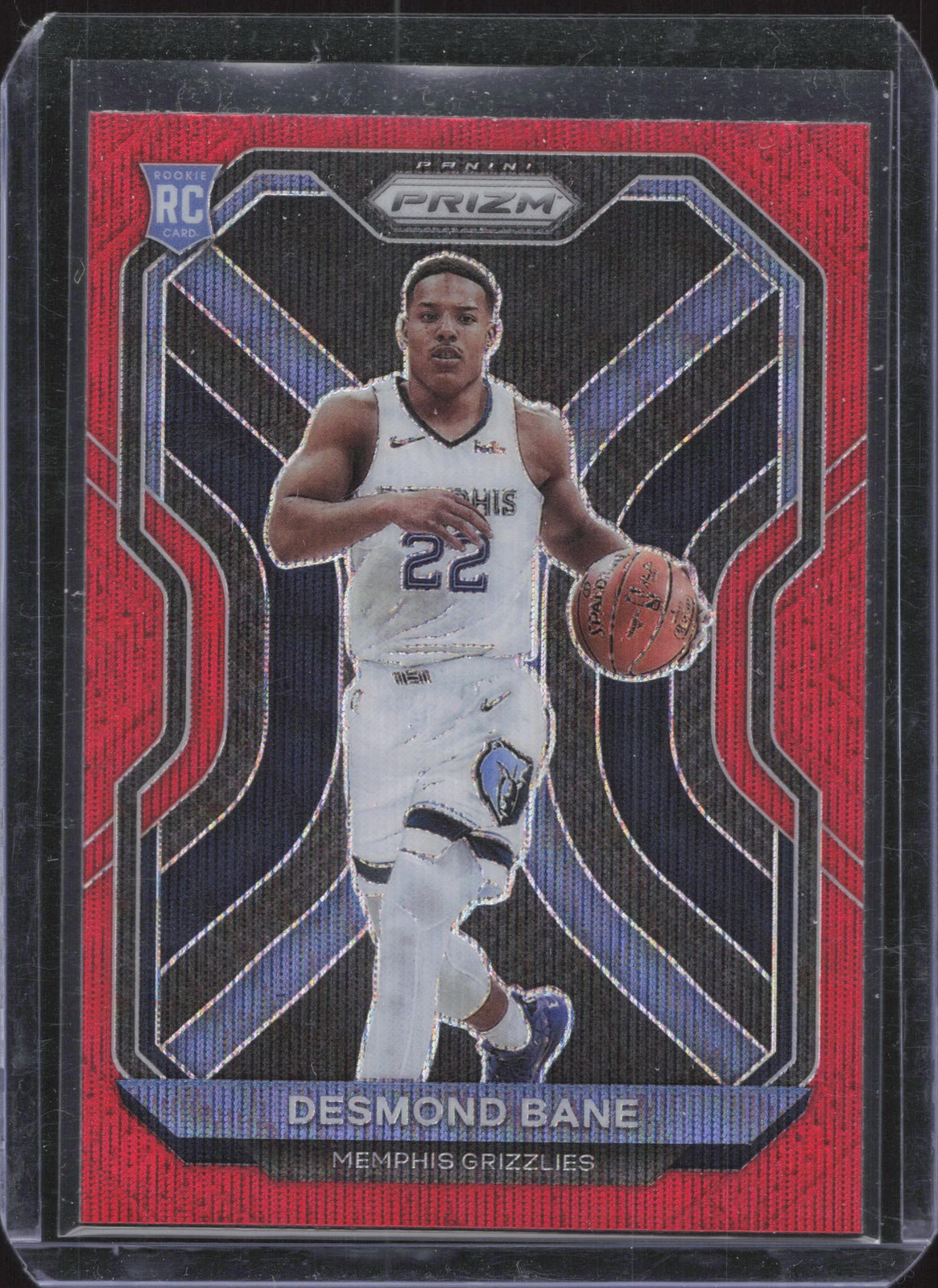2020-21 Panini Prizm #297 Desmond Bane Ruby Wave Prizms