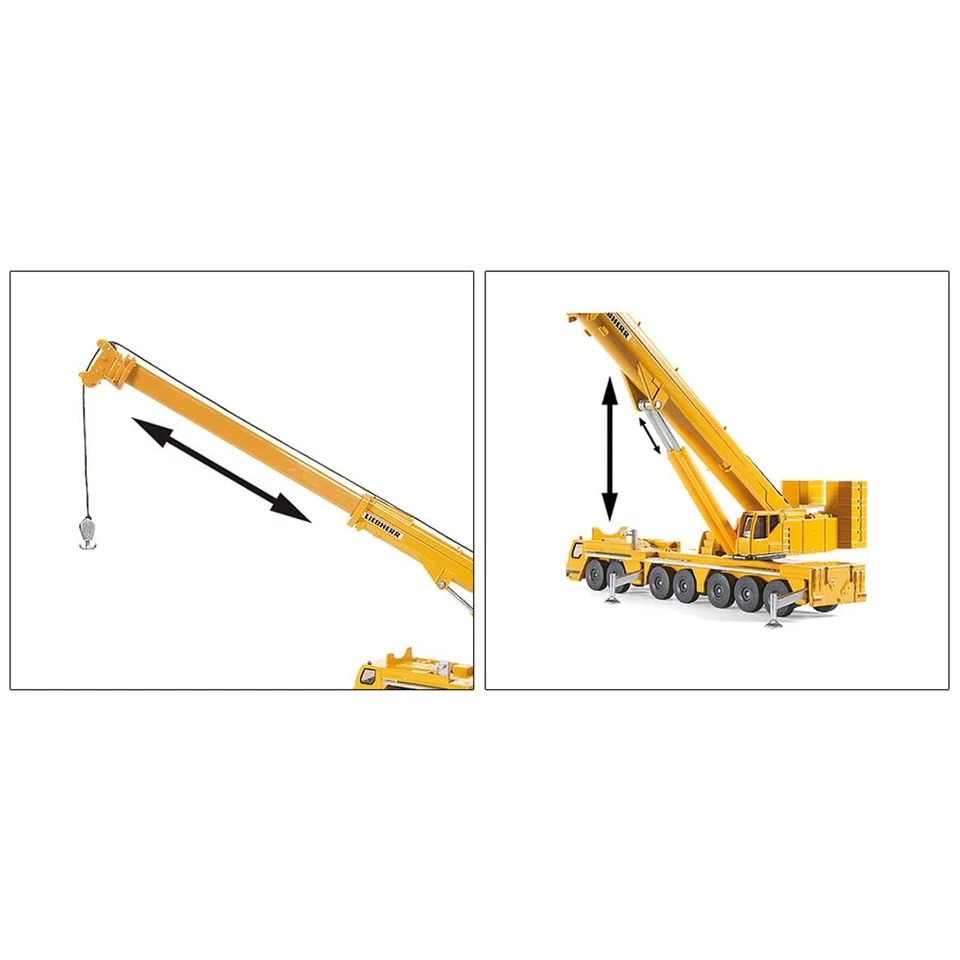 Siku 1:87 Liebherr Mobile Crane(Colors May Vary),Contemporary Manufacture - Image 3 of 4