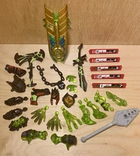 2004 Iron Spectre Xevoz Parts & Accessories Hasbro Bionicle Stikfas MOTU