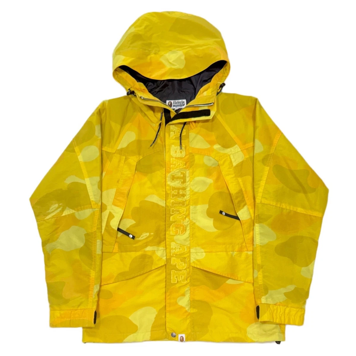 ジャケット・アウター A BATHING APE 90s Rain Jacket sizeL A Bathing Ape Yellow Coats, Jackets & Vests for Men for Sale