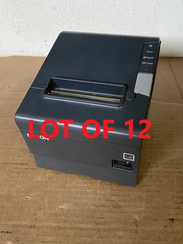 Lot Of 12 Genuine Epson m244a Thermal Receipt Printer TM-T88V