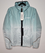 Adidas Terrex Xperior Light Windweave Trail Running Jacket Womens Large NWT