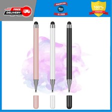 3 Pack Universal Stylus Pen with Precision Disc Tip for Touchscreen Devices