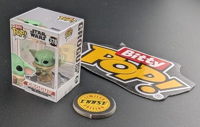   Bitty Pop # Grogu with Cup # 1/6 CHASE Figur # Star Wars # selten rare 