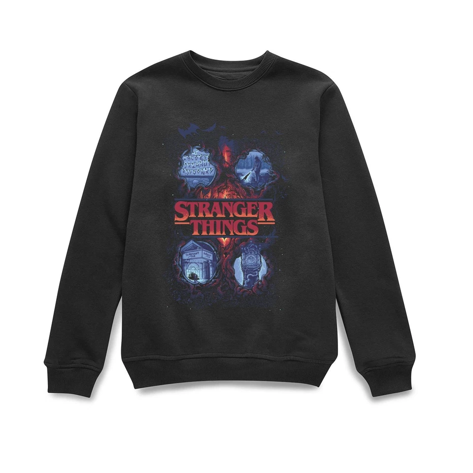 Official Stranger Things x Alex Hovey Four Seasons Sweatshirt
