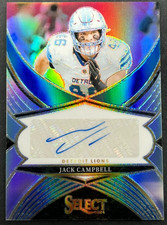 2024 Panini Select - Jack Campbell #SSP-JCL Detroit Lions - AUTO