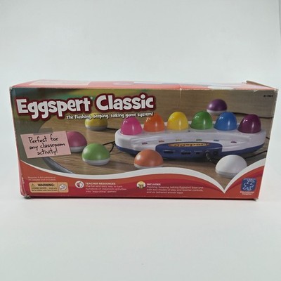 Eggspert Classic Educational Insights Classroom Buzzer Game Math, Spelling, Art 