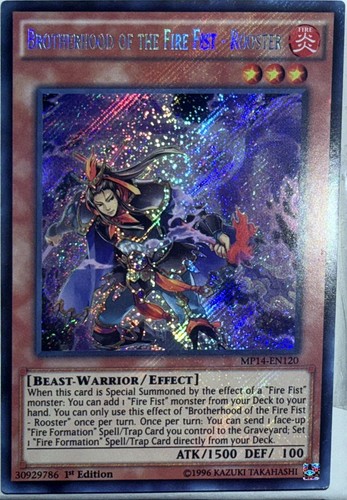 Brotherhood of the Fire Fist - Rooster MP14-EN120 card
