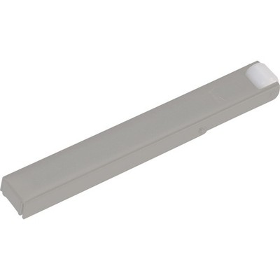 Dormakaba Mitnehmerklappe für zweiflügelige Türen Länge 197 mm, MK396 silber