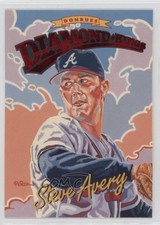 1994 Donruss Diamond Kings Steve Avery #DK-3 10ou