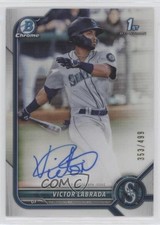 2022 Bowman Chrome Prospect Refractor 353/499 Victor Labrada #CPA-VL Auto 09gj