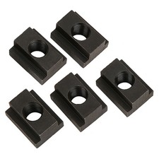 5tlg T-Nutenstein M8/M10/M12 Nutensteine 45 Stahl passen f&uuml;r T-Nuten dauerhaft