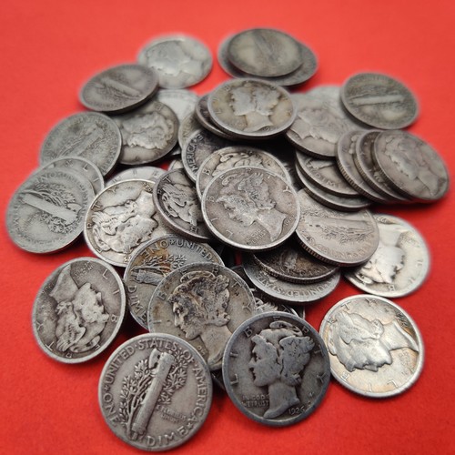 Mercury Dimes 1916-1945 90% Silver CHOOSE HOW MANY!