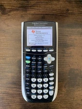 Texas Instruments TI-84 Plus C Silver Edition Black Calculator - TESTED WORKS