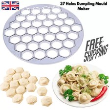 37 Holes Dumpling Mould Maker Ravioli Aluminum Mold Pelmeni Kitchen DIY Tool UK