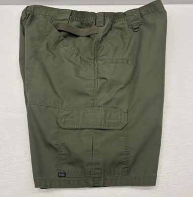 5.11 Tactical Series Shorts Mens 42 X 10 Green Cargo Ripstop Outdoor Utility