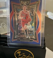 2024-25 Panini Select - Concourse Matas Buzelis #70 Blue Prizm (RC)