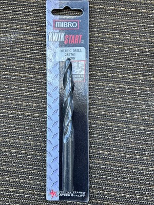 MIBRO 285761 10mm KWIK START High Speed Steel Metric Drill Bit
