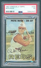1967 Topps Venezuela #270 Pete Rose PSA 1 POOR