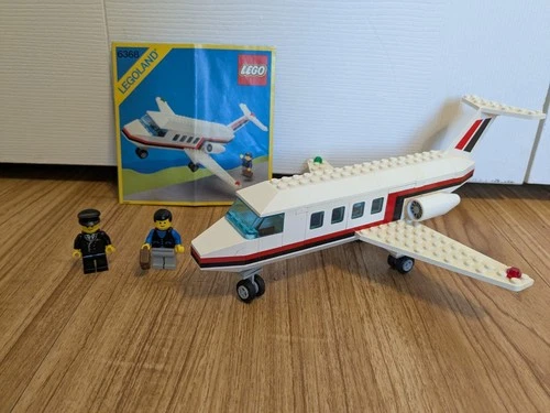 LEGO Town Airport: 6368 Jet Airliner - 100% Complete w/Instructions