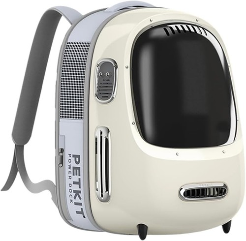 PETKIT Cat Carrier Backpack with Inbuilt Fan & Light, Ventilated Cat Bubble (G4)