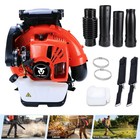 Backpack Leaf Blower Gas Powered Snow Blower 907CFM 246MPH 75.6CC 2-Stroke 4.7HP