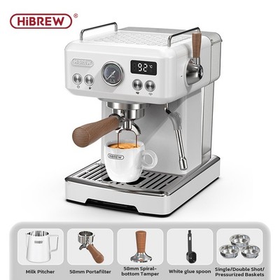 HiBREW H10 Plus Semi Auto Espresso Machine DIY Function Fully Customizable 20Bar