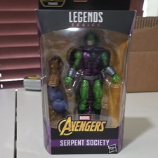 Hasbro Marvel Legends Marvel Avengers Serpent Society Figure w Thanos Arm BAF