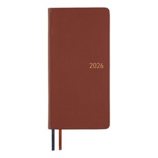 Hobonichi Planner 2026 weeks Fine Class Schick/Wine Brown