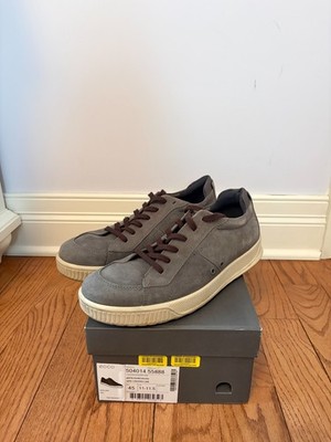 Ecco Jack Lace Low Top Casual Mens Sneakers, Size US 11-11.5 /EUR 41 Moonless