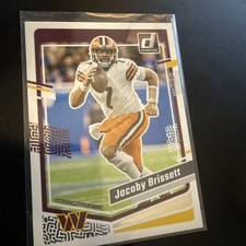 2023 Panini Donruss #297 Jacoby Brissett Washington Commanders! NC State Alum!
