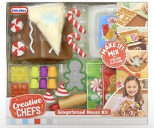 Little Tikes Creative Chef Gingerbread House Kit Christmas