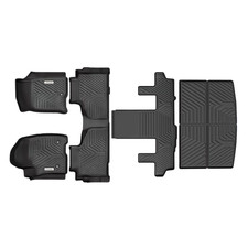 3d Floor Mats For 2021-2026 Chevy Suburban Gmc Yukon Xl Bucket Seats All Weather