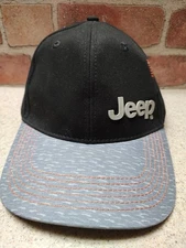 Jeep Black And Gray Snapback Hat