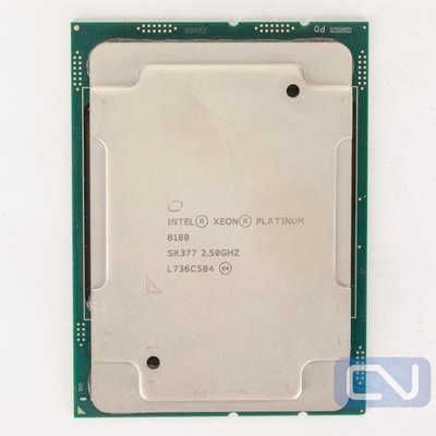 Intel Xeon Platinum 8180 SR377 2.5GHz 28 Core 38.5 MB LGA3647 B Grade CPU