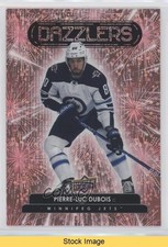 2022-23 Upper Deck Series 1 Dazzlers Pink Pierre-Luc Dubois #DZ-29 READ 01ks