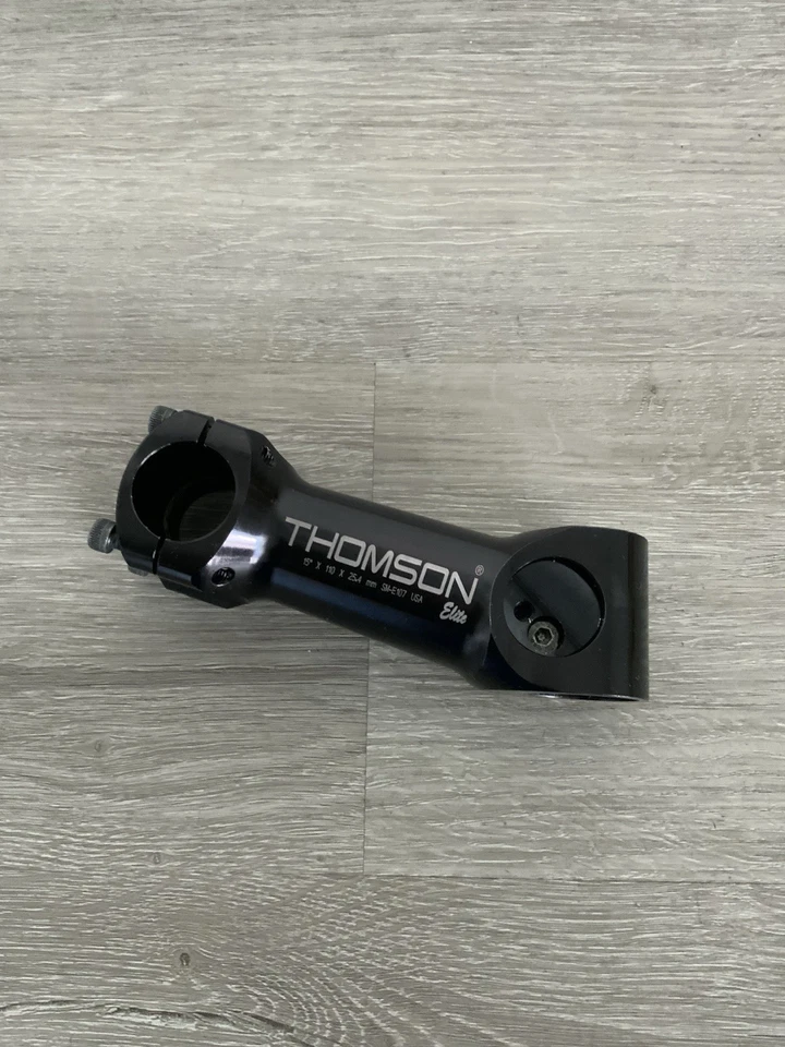 THOMSON ELITE THREADLESS STEM 110 MM 1 1/8 INCH 25.4 MM CLAMP 198 GRAMS - Image 3 of 4