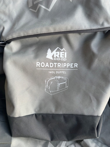 REI Co-Op Roadtripper Duffel Bag 140 Liter Travel Luggage, Packable Green