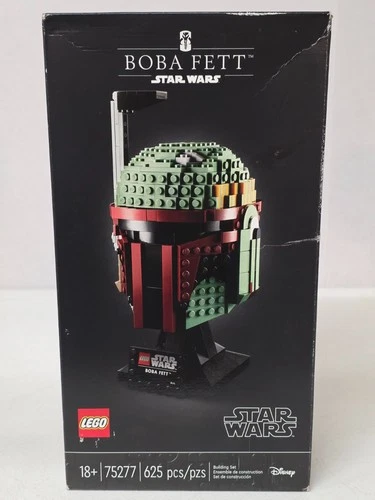 LEGO Star Wars Boba Fett Helmet 75277 Building Set 625 pcs - Damaged Box