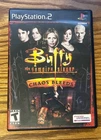 Sony PlayStation 2 PS2 CIB COMPLETE TESTED Buffy the Vampire Slayer: Chaos Bleed