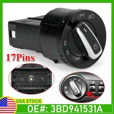 OE:3BD941531 Auto Headlight Switch For VW Golf Mk4 Pass🌙