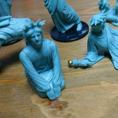 Free Too Goddess Mini Figur Gashapon 6 Set Import aus Japan