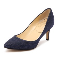 O9814 DECOLLETTE DONNA L'ARIANNA WOMAN GLITTER/LUREX SHOES BLUE